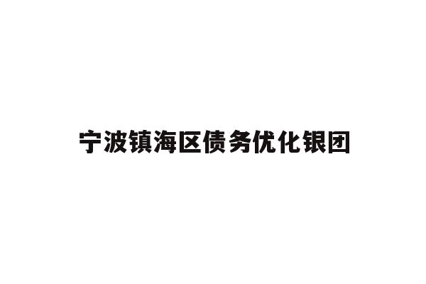 详细阅读:宁波镇海区债务优化银团 宁波镇海区债务优化银团